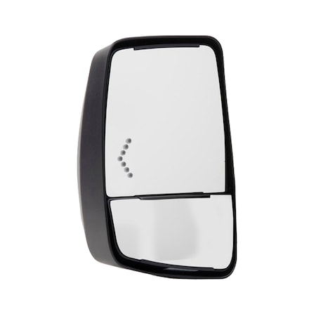 Velvac 2020Xg Head Assembly, L, H/R, H/R, So, Bk 719277